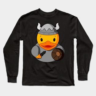 Viking Rubber Duck Long Sleeve T-Shirt